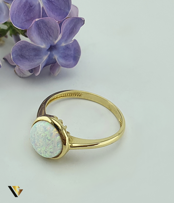 Inel Aur 14k, Opal [2]