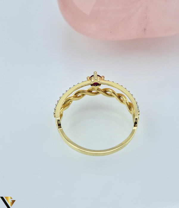 Inel Aur 14k, Zirconiu [2]