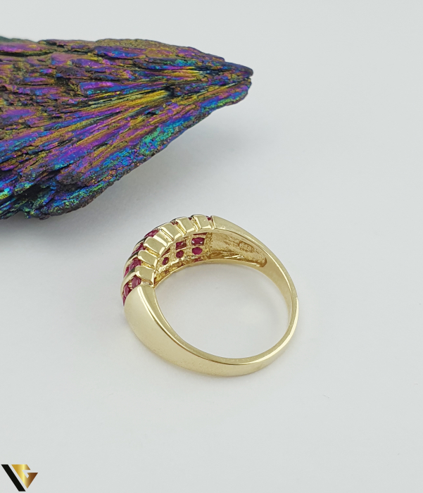 Inel Aur 14k, Spinel [2]