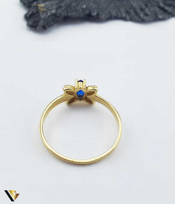 Inel Aur 14k, Spinel si Zirconiu [3]