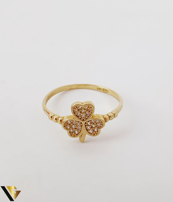 Inel Aur 14k, Trifoi [2]