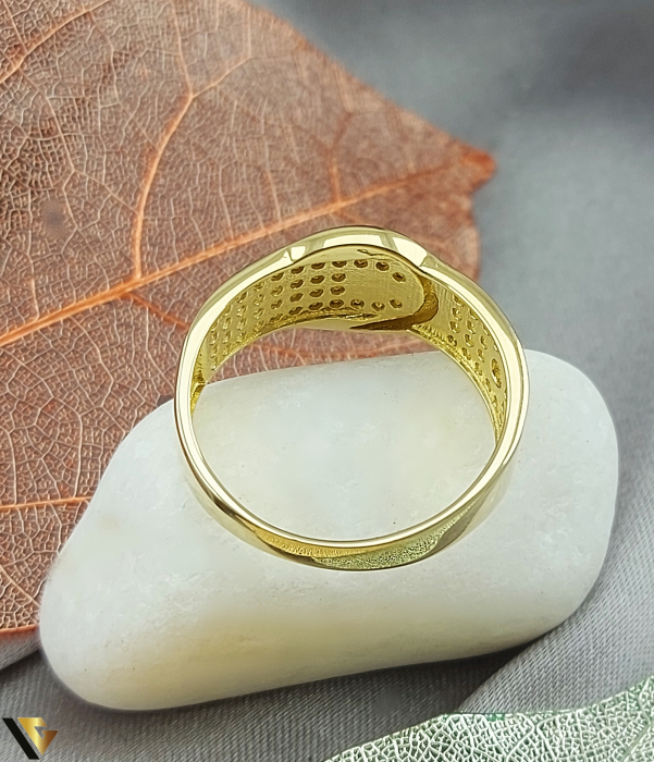 Inel Aur 14k, Ziconiu [2]
