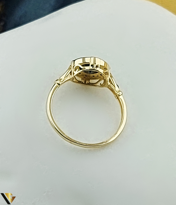 Inel Aur 14k, Ziconiu [2]