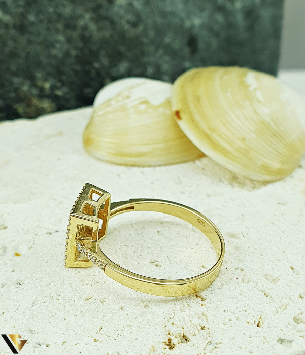 Inel Aur 14k, Zirconiu [3]