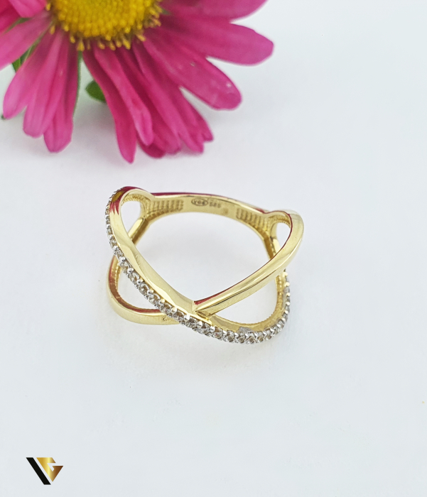 Inel Aur 14k, Zirconiu [2]