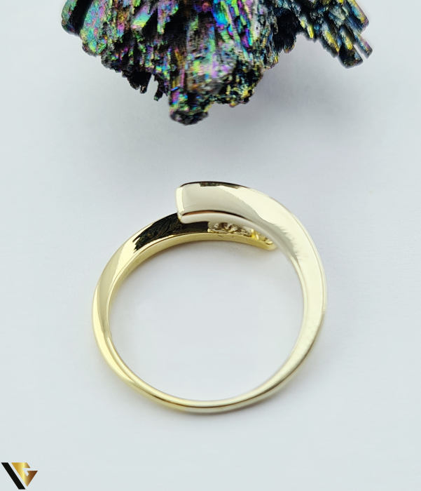 Inel aur 14k, Zirconiu 3.09g [2]
