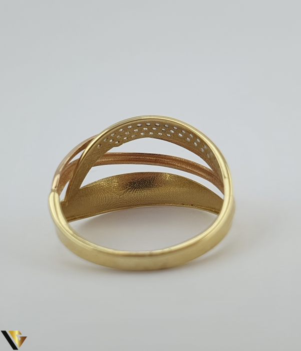 Inel Aur 14k, zirconiu [2]