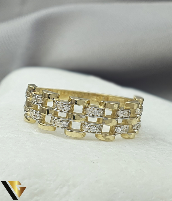 Inel Aur 14K, Zirconiu [3]