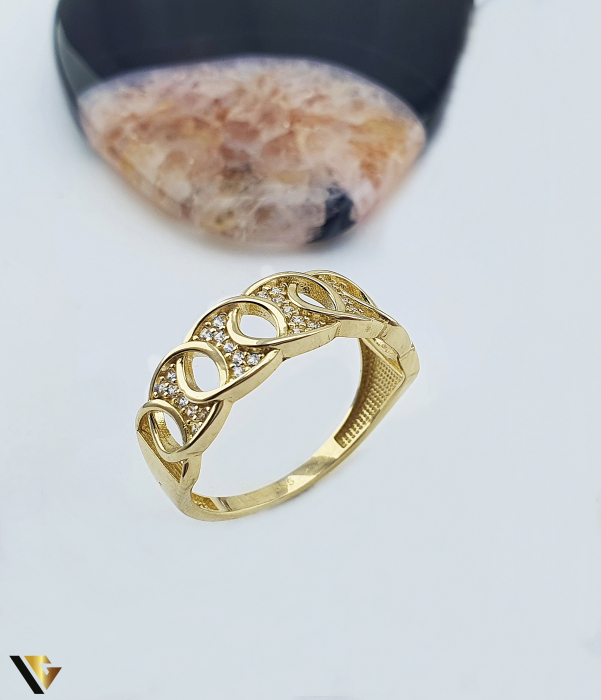 Inel Aur 14k, Zirconiu [1]