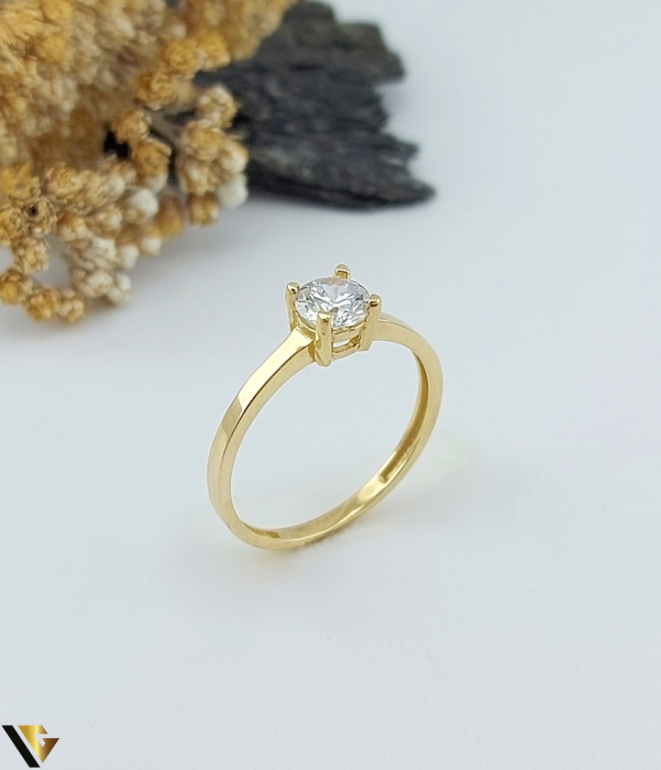 Inel Aur 14k, Zirconiu [1]