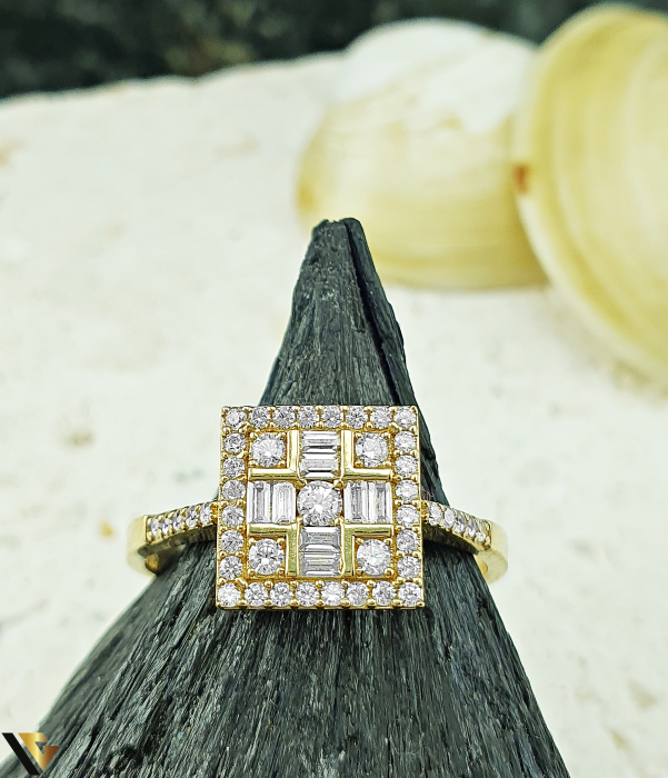 Inel Aur 14k, Zirconiu [2]