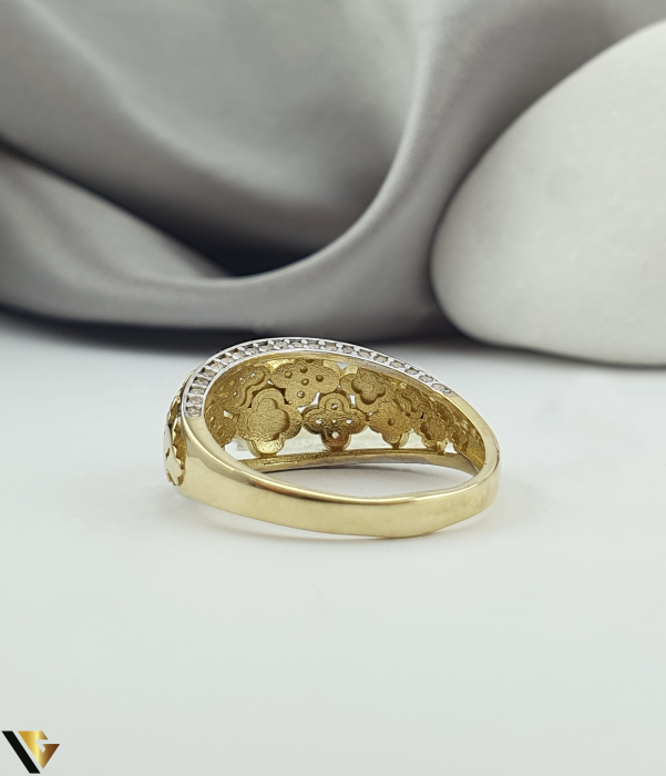 Inel Aur 14K, Zirconiu [2]