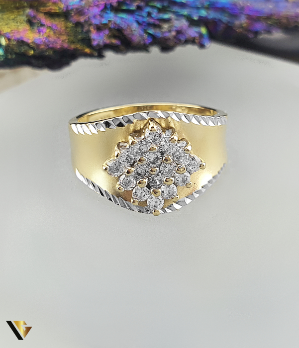 Inel Aur 14k, Zirconiu [2]