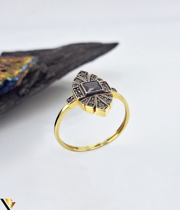 Inel Aur 14k , Zirconiu [1]