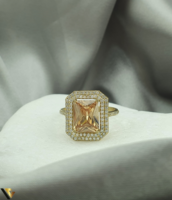 Inel Aur 14K, Zirconiu [3]
