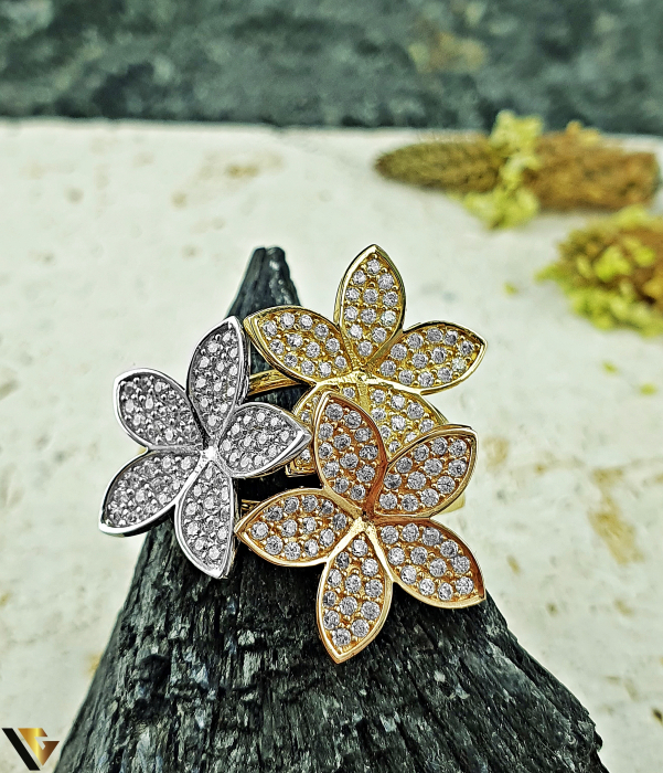 Inel Aur 14k, Flori [2]