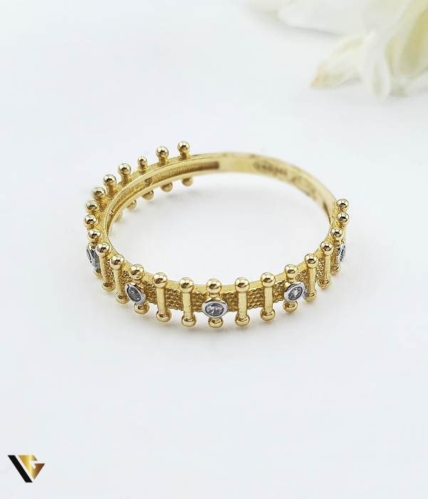 Inel Aur 14k, Zirconiu [2]