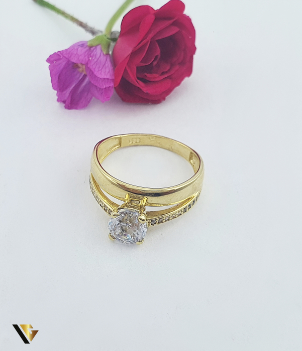 Inel Aur 14k, Zirconiu [2]