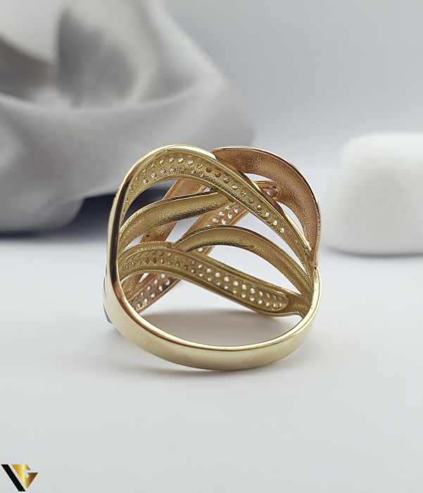 Inel Aur 14K, Zirconiu [2]