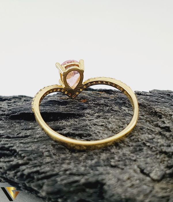 Inel Aur 14K, Zirconiu [3]