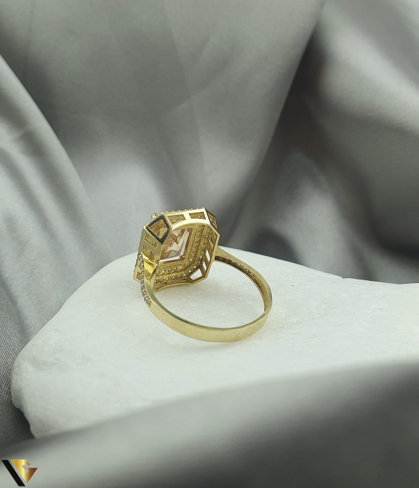 Inel Aur 14K, Zirconiu [2]
