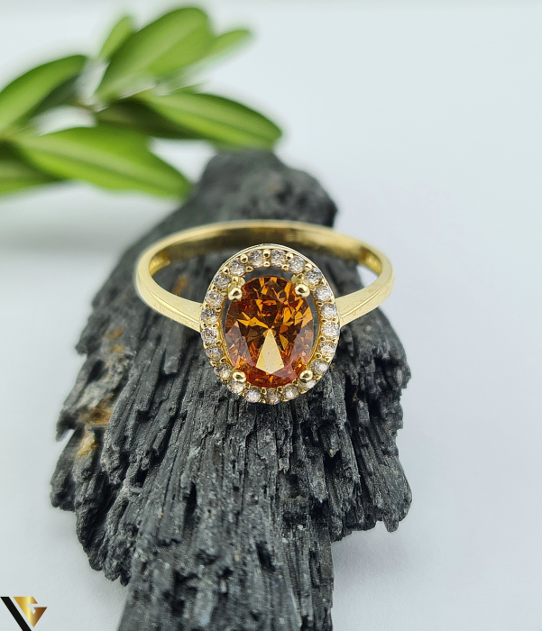 Inel Aur 14k, Zirconiu [2]