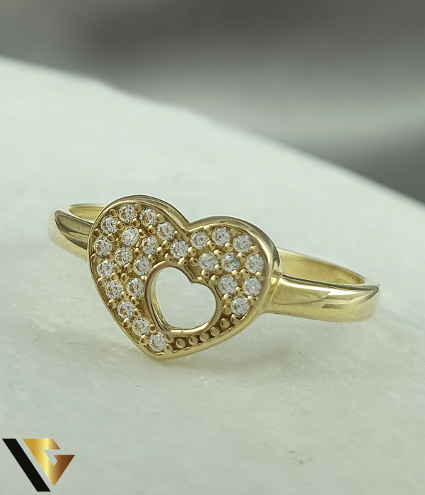 Inel Aur 14K, Zirconiu [3]