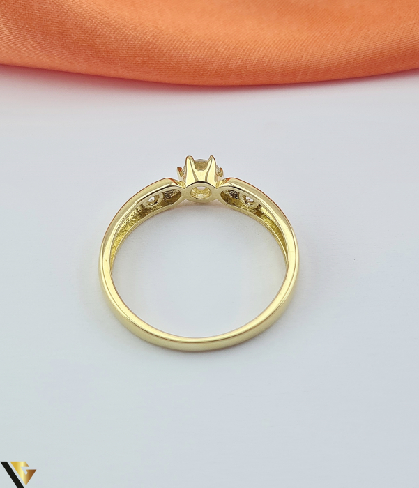 Inel Aur 14k, Zirconiu [2]