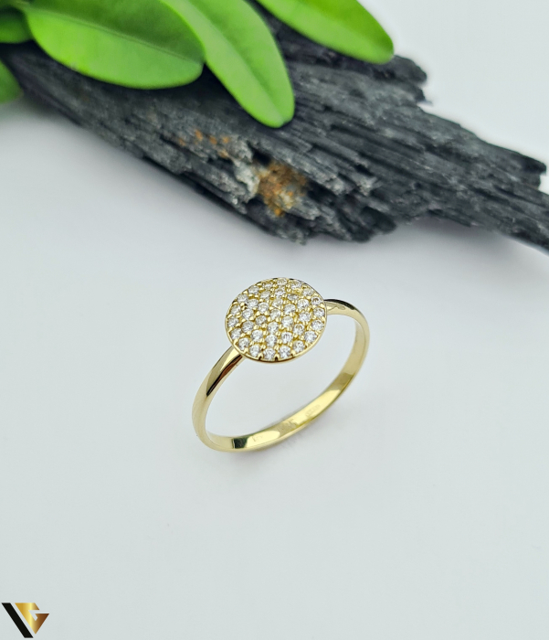 Inel Aur 14k, Zirconiu [1]