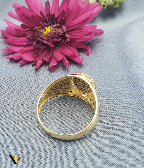 Inel Aur 14k, Zirconiu [3]