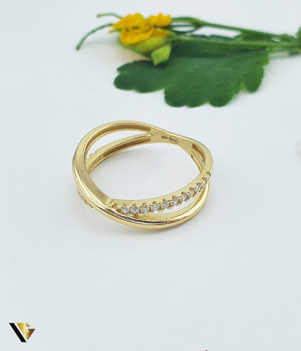Inel Aur 14k, Zirconiu [2]