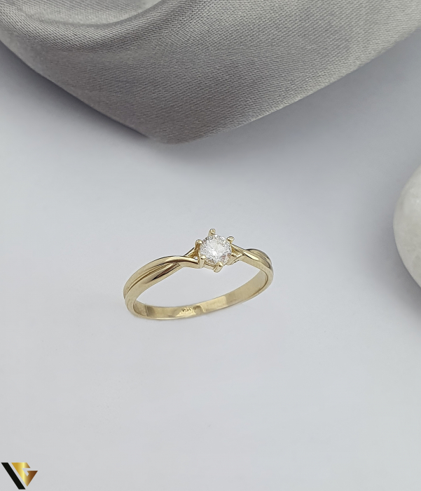 Inel Aur 14k, Zirconiu [2]