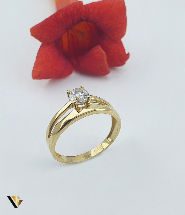 Inel Aur 14k, Zirconiu [1]