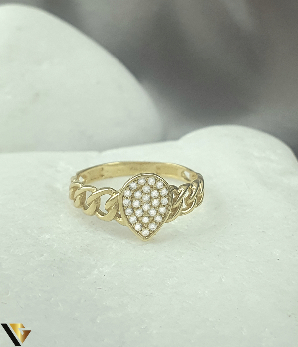 Inel Aur 14K, Zirconiu [3]