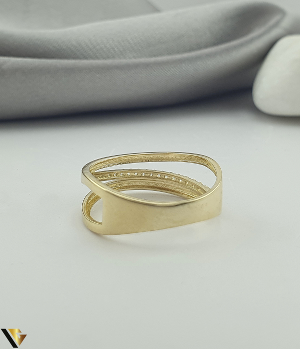 Inel Aur 14K, Zirconiu [2]
