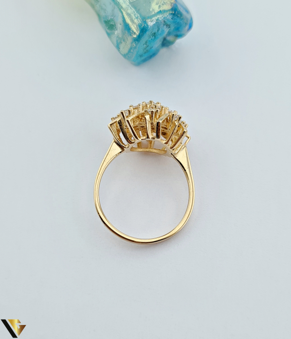 Inel Aur 14k, Zirconiu [2]