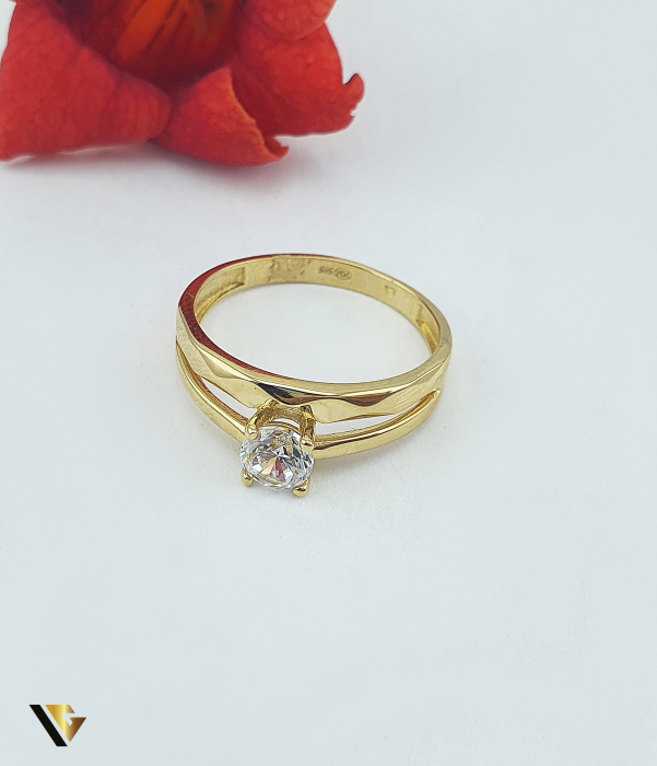 Inel Aur 14k, Zirconiu [2]