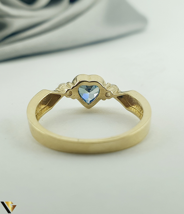 Inel Aur 14k, Zirconiu [2]