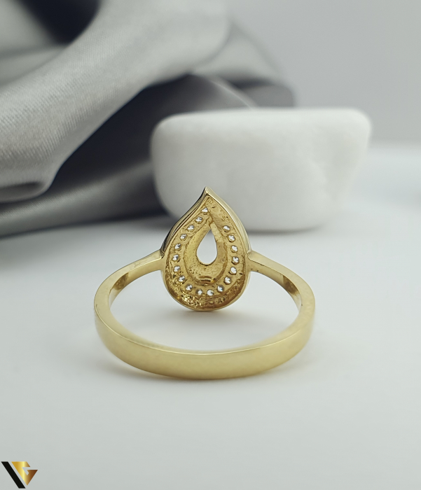 Inel Aur 14K, Zirconiu [2]