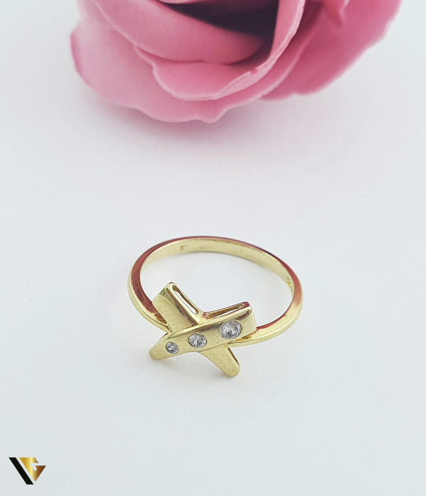 Inel Aur 14k, Zirconiu [2]