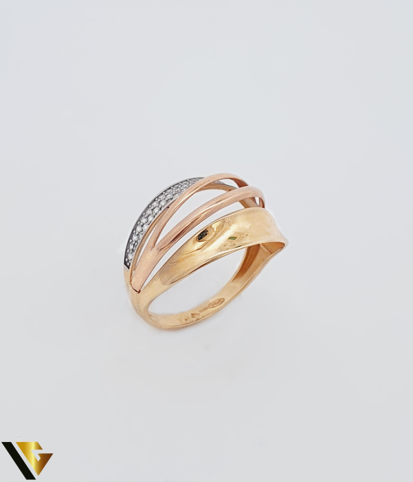 Inel Aur 14k, Zirconiu [1]