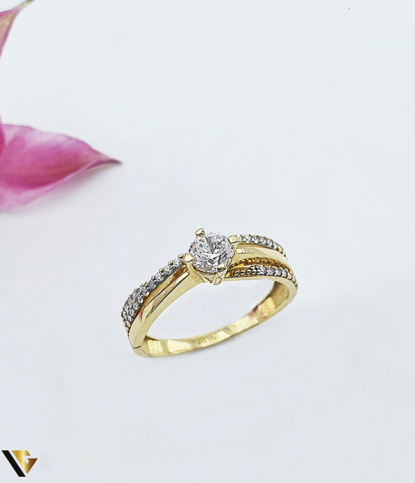Inel Aur 14k, Zirconiu [1]