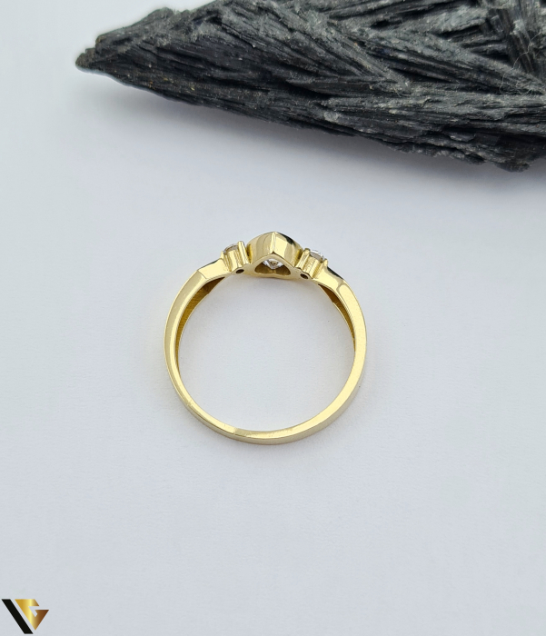 Inel Aur 14k, Zirconiu [3]