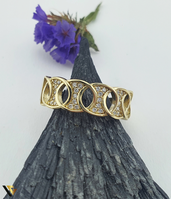 Inel Aur 14k, Zirconiu [2]