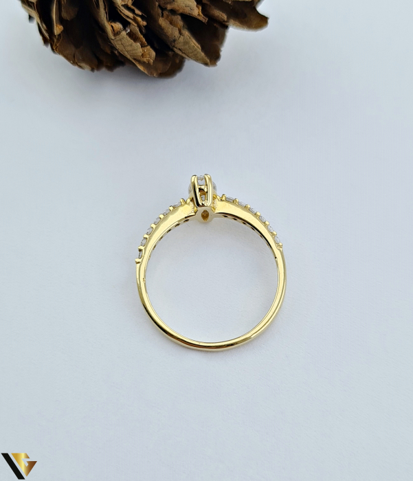 Inel Aur 14k, Zirconiu [2]