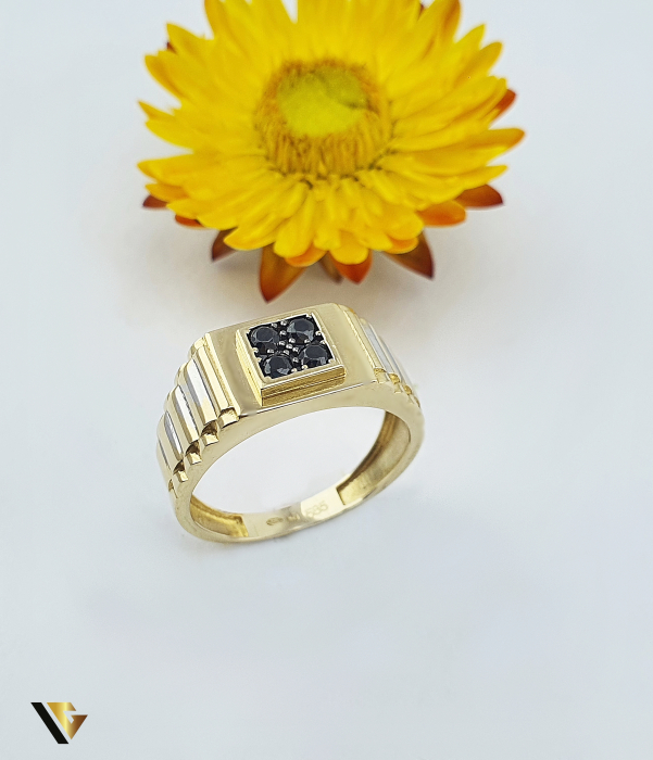 Inel Aur 14k, Zirconiu [1]