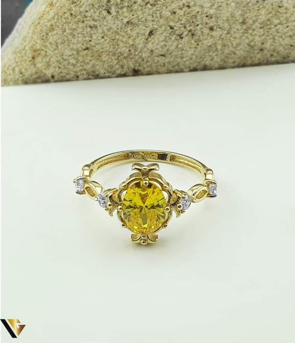 Inel Aur 14k, Zirconiu [2]