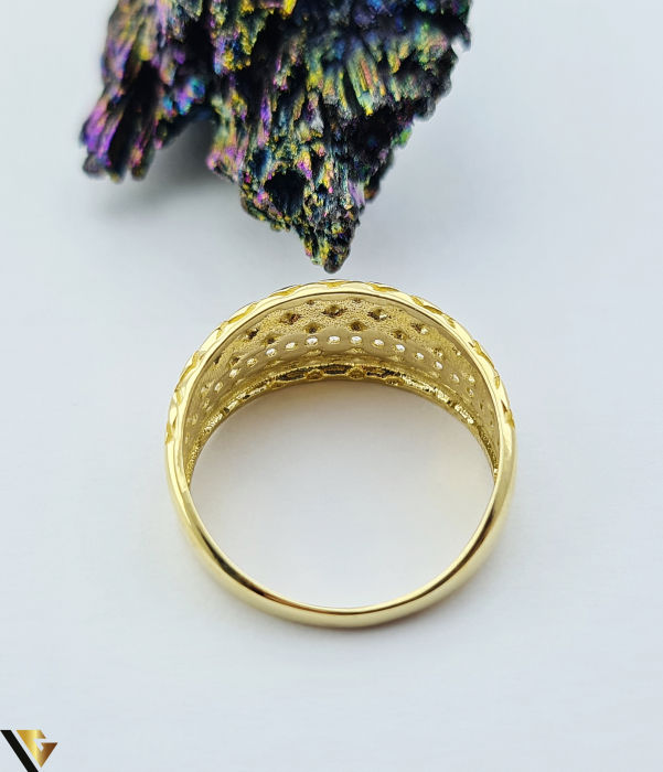 Inel Aur 14k, Zirconiu [2]