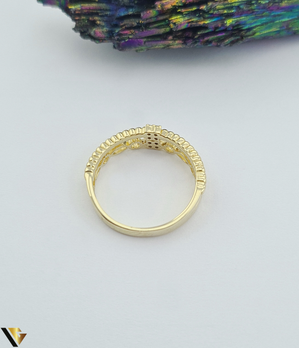 Inel Aur 14k, Zirconiu [2]