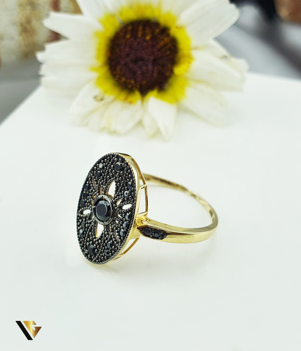 Inel Aur 14k, Zirconiu [3]
